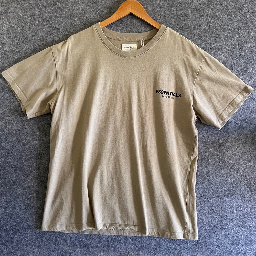 Fear of God Essentials Men's Classic Fit T-Shirt Homestead Heather | *SEE RIP